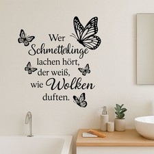 Wer Schmetterlinge Lachen