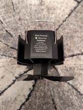 Ofen Ventilator schwarz