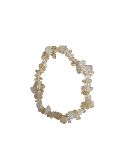 Citrin chip armband - citrin,
