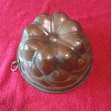 Antike Kupfer-Backform,Gugelhupfform