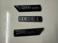 Lancia Dedra emblem lettering