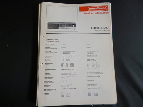 Original service manual - original,