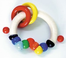 Die schöne Babyrassel -