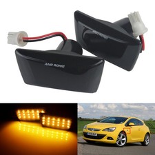 Led seitenblinker schwarz - 2x,