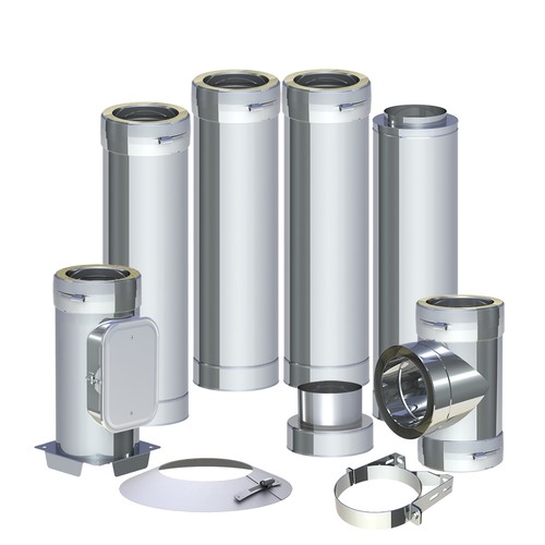 Schornstein paket doppelwandig - schornstein,