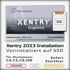 ⭐️ XENTRY StarDiagnose 2023 (C4,C5,C6,M6) - SSD ? - KOMPLETTES Mercedes SYSTEM