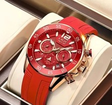 Lige Design Herren Uhr Chronograph Luxusuhr Armbanduhr Casual Men’s Watch