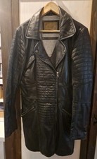 Oakwood Lederjacke Damen Gr. L Schwarz Echtleder