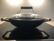 Wok Fissler AluHeat Premium 2704 für Gas, Elektro+Ceran