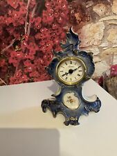 kaminuhr porzellan Sitzendorf