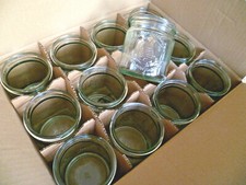 12 x 500g DIB Honigglas mit Deckel -SONDERPOSTEN- Imkereibedarf   