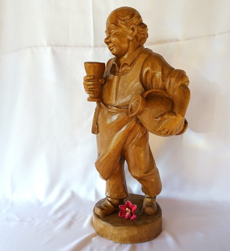 Große holzfigur cm - große, 48,5