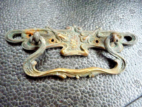 Jugendstil beschlag klopfer - jugendstil,