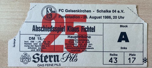 Abschiedsspiel klaus - 26.8.86,