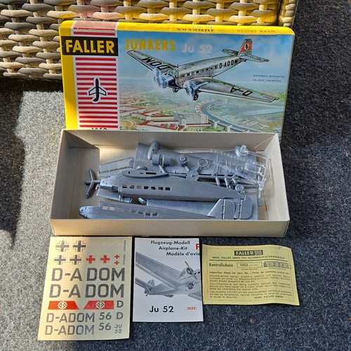 Vintage faller 1052 junkers - vintage, ju