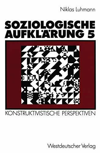 Soziologische aufklärung - soziologische,
