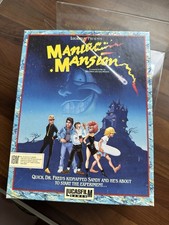 Maniac Mansion – IBM US PC Big Box (1989 Enhanced Version) – CIB