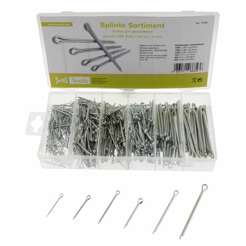 Splinte sortiment gerade - splinte,