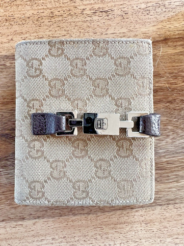 Gucci jackie wallet canvas - jackie,
