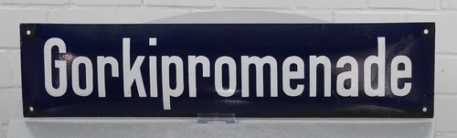 Altes emaille schild - altes,