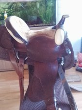 Westernsattel massiv kaltblut - westernsattel,