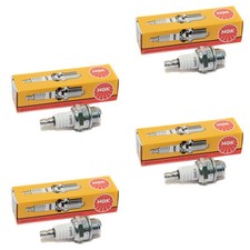 Zündkerze 4 Stück NGK BM6A für Rasenmäher Motorsäge Motorsense Trimmer Husqvarna