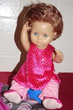 Vintage Puppe Zapf 40/15  Schlafaugen Schlafsack + Töpfchen  RAR Mädchen