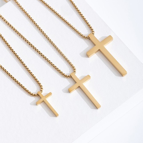 Kreuz anhänger edelstahl - kreuz,