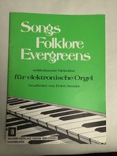Sendel ~ Songs, Folklore, Evergreens  für elektronische Orgel