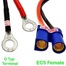 100A 10AWG EC5 Stecker an O