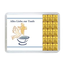 Alles Liebe Gold Taufe