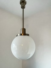 alte Bauhaus Lampe 30er Kandem Siemens Aeg Deckenlampe Art Deco Leuchte