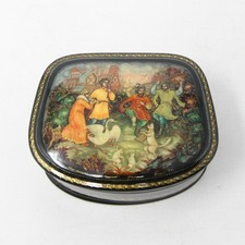 Vintage russische palekh - russische,
