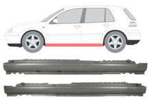 Für Volkswagen Golf 4 IV 1997-2006 4/5 Tür 2xVoll Schweller Reparaturblech/ Paar