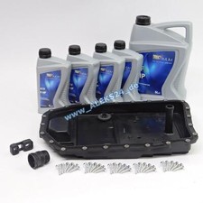 Ölwanne + 9L ATF + Hülse Automatikgetriebe für BMW E60 E61 5er ZF 6HP19