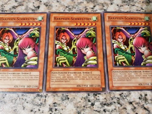 3 harpyien - yu-gi-oh!,