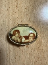 Vintage Pillendose mit Raffael