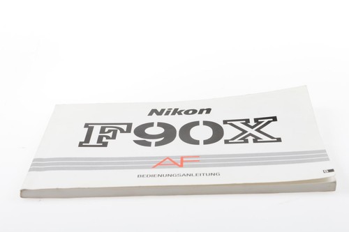 Nikon f90x bedienungsanleitung - nikon,