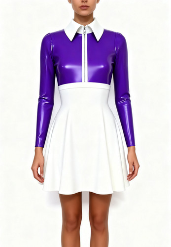 Pure latex kleid - kleid, rubber