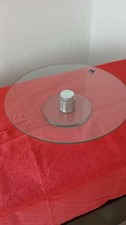 Leonardo Glas Tortenplatte Kuchenplatte Waffelteller 22 cm mit Fuß klein rund
