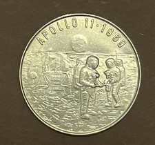 Medaille 10 JAHRE MONDLANDUNG 1969 - 1979 APOLLO 11.1969  
