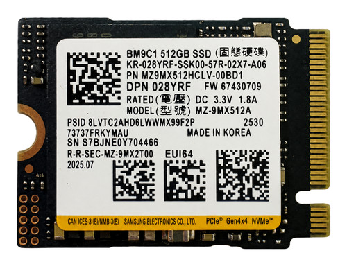 Samsung bm9c1 512gb - nvme, ssd