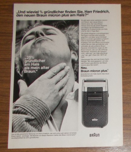 Seltene werbung vintage braun - werbung,