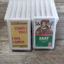 1 Kartenspiel / Skatblatt Max