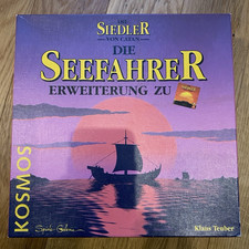 Siedler von Catan Seefahrer Erweiterung Kosmos Holz Holzversion unbespielt