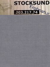 Ikea STOCKSUND Bezug für 2er Sofa Ljungen grau 203.217.74 neu OVP Wechselbezug