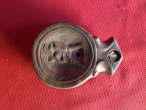 Lampe öl terracotta - lampe,
