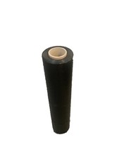 6 x Stretchfolie 23 my 500 mm x 300 m Schwarz , Art. 2782, MÜÄ
