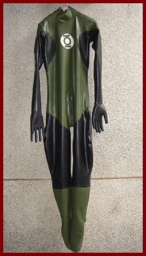Kombi latex rubber catsuit - catsuit,