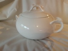 Villeroy & Boch FOGLIA Suppenterrine, weiß , vitro Porzellan, terrine , Schüssel